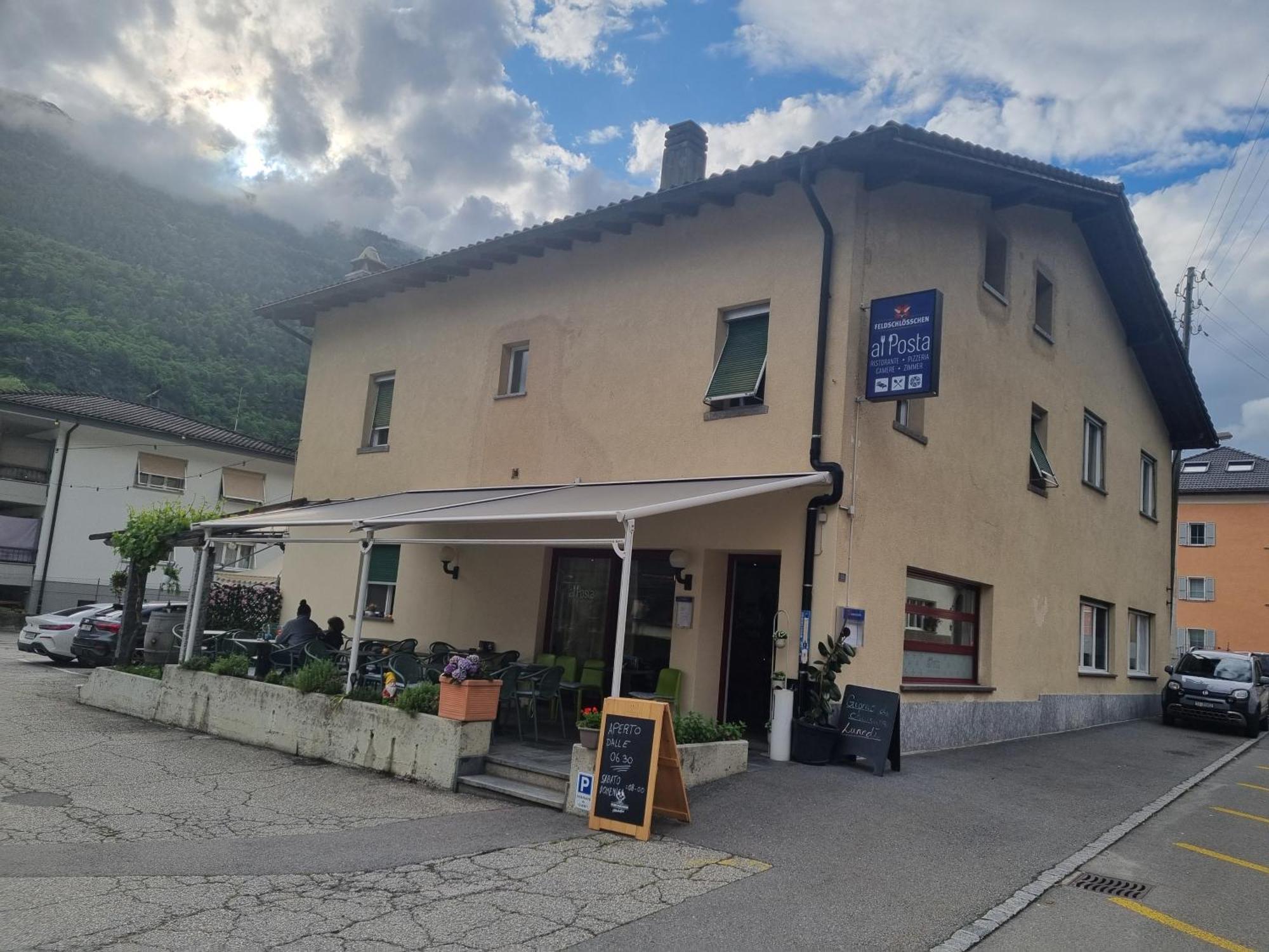 Hotel Ristorante Pizzeria Al Posta, Con Alogio Malvaglia Esterno foto